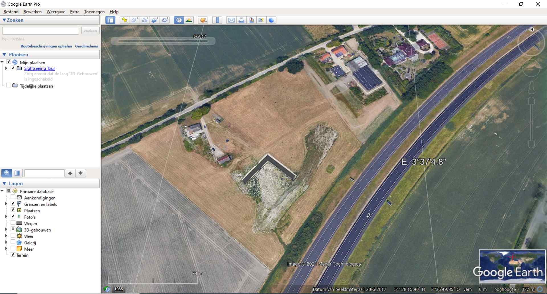 De geluidswal juni 2017