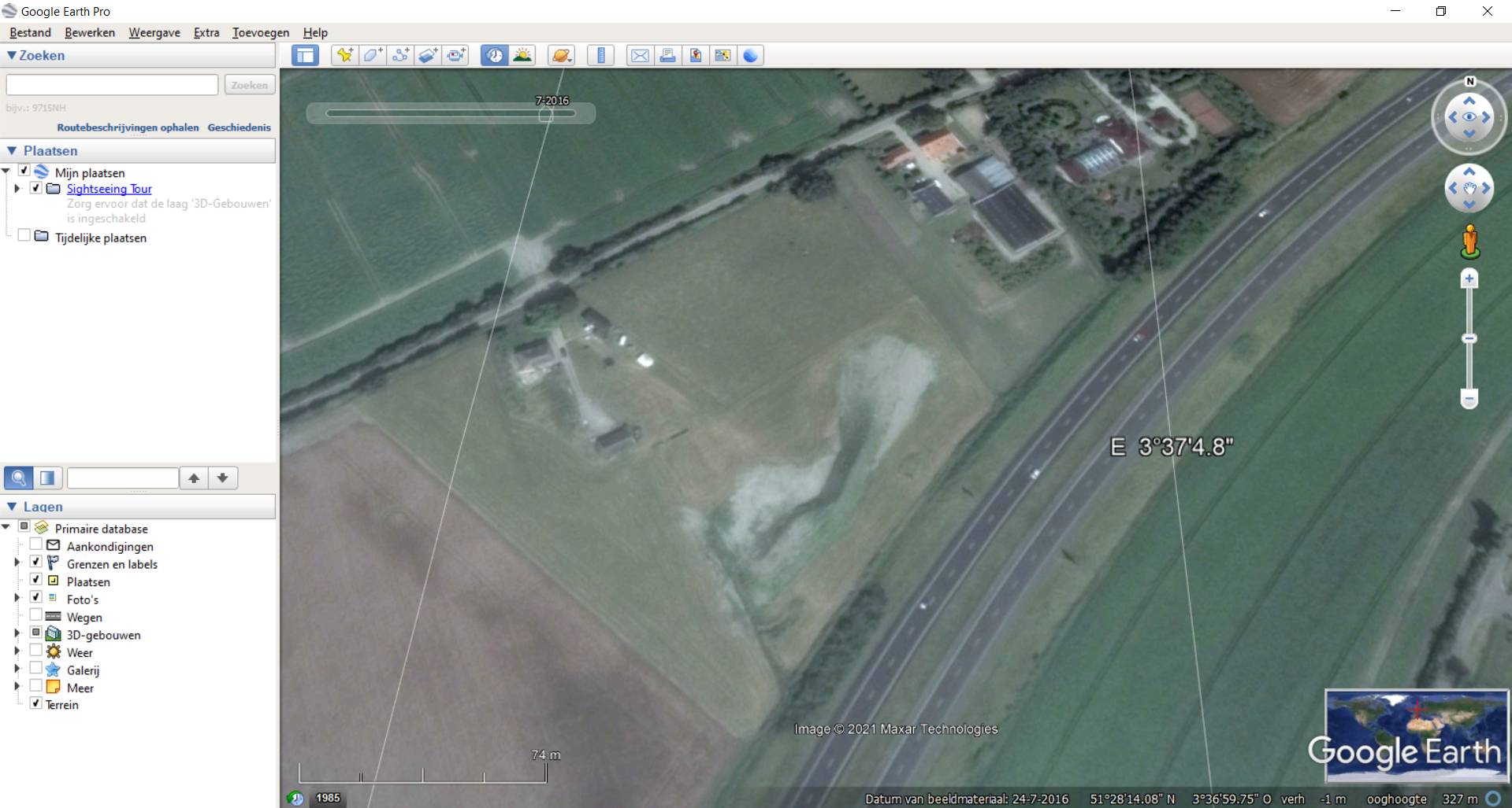 De geluidswal juli 2016